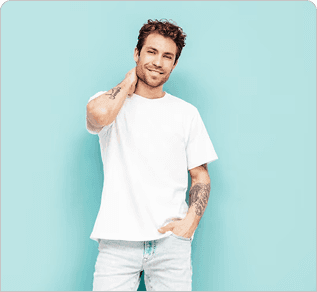 Basic Plain T-Shirt